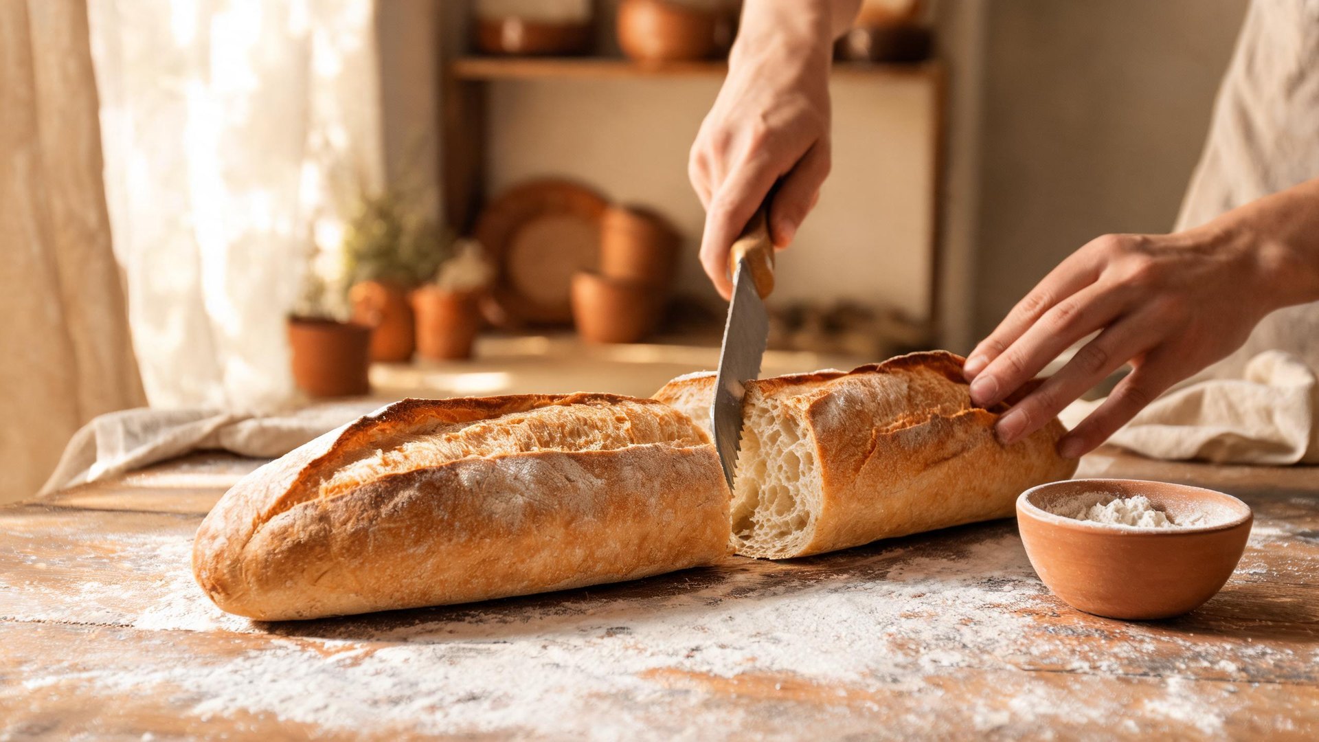 Editorial illustration of Pane di Baiano