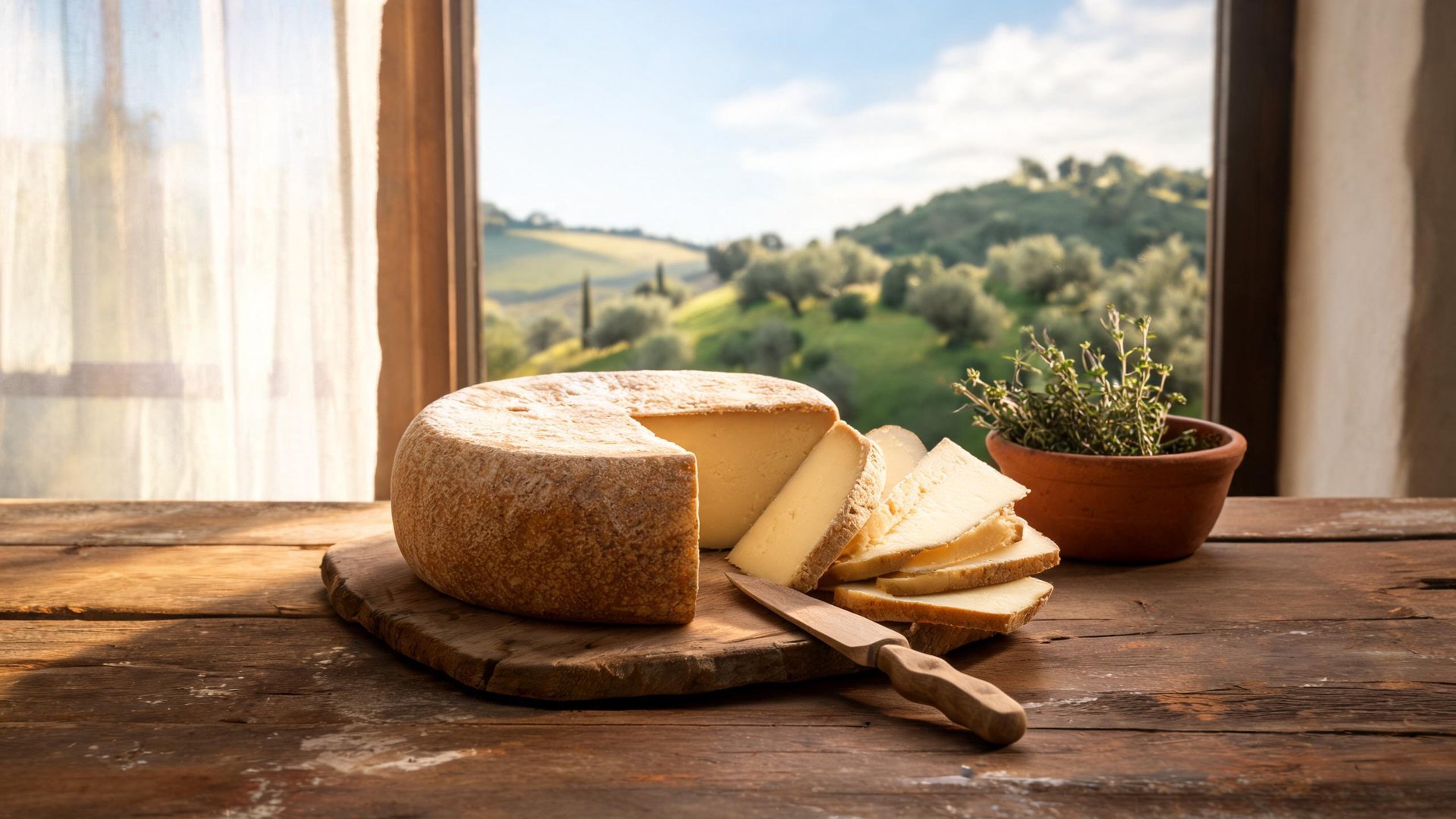 Editorial illustration of Pecorino di Carmasciano*