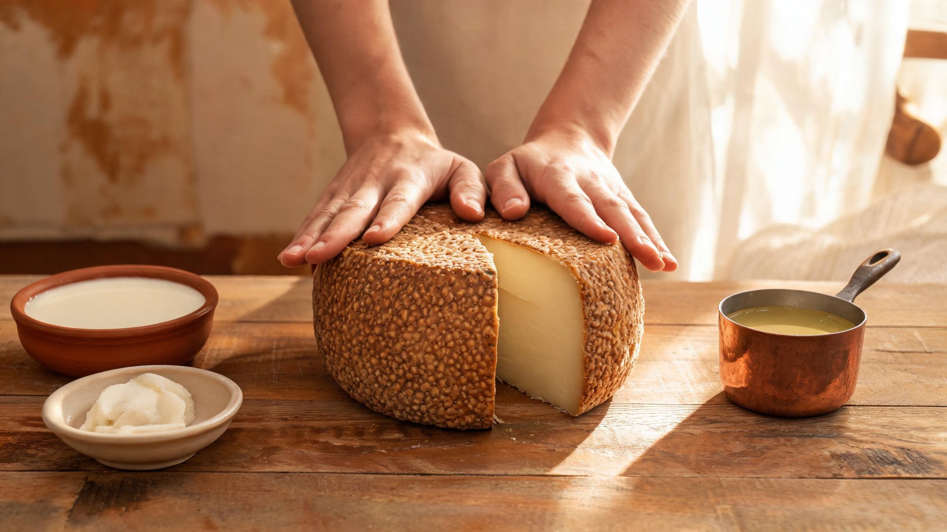 Illustrazione editoriale di Pecorino salaprese*